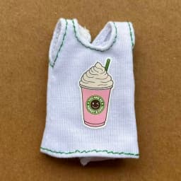 Monster Doll Coat Tshirt Skirt Clothes 1 /6 Slim Dressing Parts Decors Compatible with Monster Bratss Slim Doll Body