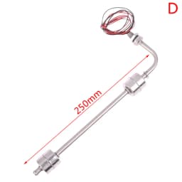 30Styles 45-400mm Stainless Steel Float Switch Tank Liquid Water Level Sensor Double Ball Switch Tank Pool Flow Sensors Float