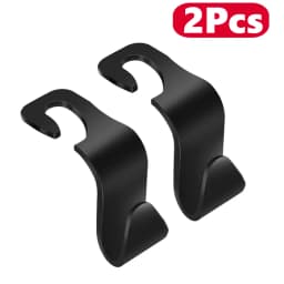 Car Seat Back Hooks Trunk Organizer Vehicle Headrest Hanger Clips Durable Truck Handbag Storage Hanger Car Accessries 1/2/4Pcs