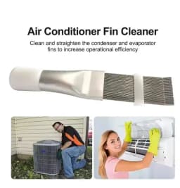 Univers Air Conditioning Fin Comb Plastic/Stainless Steel Condenser Radiator Fin Brush Fin Comb Kits Repair Cleaning Tools