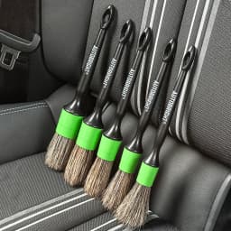 AUTOBRIGHT Car Wash Brush Set 5pcs Cleaning Brush Set Air Outlet Soft Bristle Interior Detail Brush Acid and Alkali Resistant