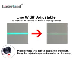 Green Laser Diode Module 10mW Dot Line Cross Projector for Alignment of Cloth Cutting Location