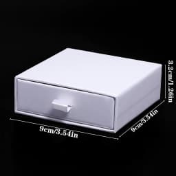 1pcs Kraft Paper Drawer Jewelry Packaging Box Greeting Card Necklace Bracelet Gift Display Case Boxes Cardboard Jewelry Storage