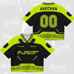 Kpop NCT 127 Everything All At Once Neo Jersey Gift for Fans Street Sportswear Family Matching Summer Breathable Quick-drying