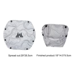 Outdoor Lightweight Folding Tableware Portable Bowl Plates Coffee Filter Funnel Cup Heatproof Food-Grade Tableware Easy to Clean