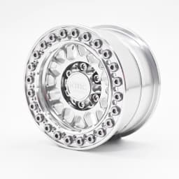 KMC 1.9 Inch Beadlock Aluminum Alloy Wheel Hub for 1/10 RCSCX10 TRX4 D90 MK07 Crawler Car Upgrade Parts