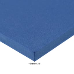 4pcs 3/5/7/10mm Blue EVA Foam Sheets Spone Foam 10x10 Inch Craft EVA Sheets DIY Handmade Model Making Material