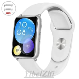 Silicone strap For Huawei Watch FIT 2 classic band smart watch wristband Sport Breathable bracelet correas 20mm Belt Accessories