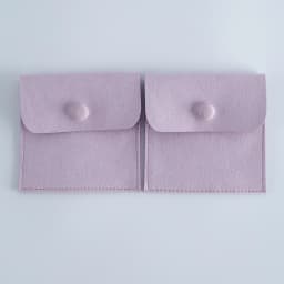 10pack Microfiber Jewelry Snap Packaging Bag Earrings Necklace Velvet Wedding Birthday Presents Gift Pouches Small Button Sack