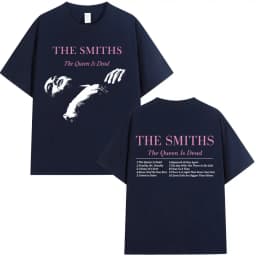 The Smiths The Queen Is Dead T Shirt 1980's Indie, Morrissey Oversized T-shirt Vintage Punk Rock Band T-shirts Streetwear Unisex