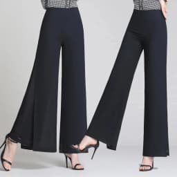 2025 New Summer White Drape Chiffon Wide-Leg Pants Casual Chiffon Trousers Pants Women Clothing Loose High Waist Slim Skirt