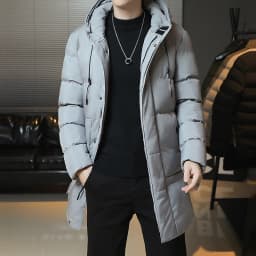 Slim Fit Jackets New Winter Jackets For Men Hooded Casual Long Cotton Jackets Thicker Warm Parkas New Male Outwear Winter Coats