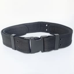 Men's Tactical Outer Belt Made of Nylon Material, with a Metal Fixing and Adjuster Buckle, Suitable for Outdoor Sports