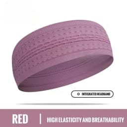 1PC Non-Slip Sport Headbands Moisture Wicking Workout Sweatband for Men & Women Fitness Running Cycling Football Yoga Hairband