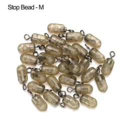 30PCS Fishing Swivel Stop Beads For Carp Quick Change Spinner Swivel Match Feeder Coarse Fishing Tackle Accessories