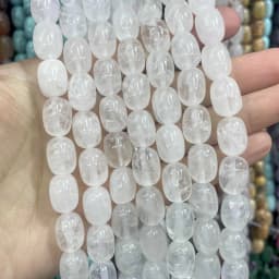 10X14MM Drum Barrel Shape Natural Stone Agates Turquoises Tiger Eye Loose Spacer Beads Charm DIY Handmade Bracelet Necklace
