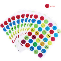 10 Pieces/bag Children's Cartoon Pattern Mini Kindergarten Reward Sticker Teacher Praise Label Reward Five-star Gold Sticker
