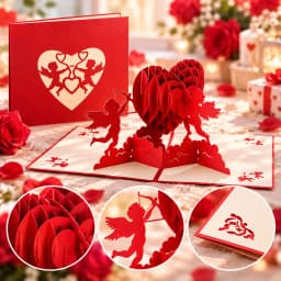 3D Pop UP Lovely Card for Beloved Mom Friend Gift Birthday Anniversary Wedding Invitation Mothers Day Greeting Thank You Cards