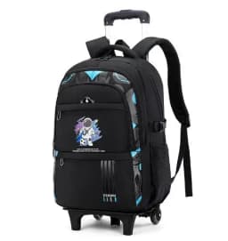 Children School Wheeled Backpack for boys School Trolley Bag Rolling Backpack bag for Boys Primary Student Schoolbags on Wheels