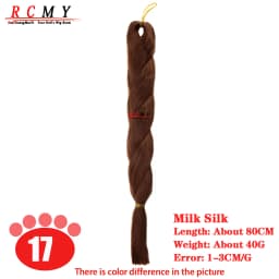 RCMY Red Milk Silk Doll Wig BJD/SD Doll Hair Rooting Doll Wigs Transplant Hand-crocheted Pink Gold Black Doll Hair Accessories