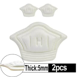 1/5pairs Women Patch Heel Pads Insoles Adjustable Size Sports Shoes Back Stickers Antiwear Cushions Feet Care Protector Inserts