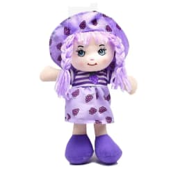 25cm High Quality 25cm Rag Dolls Fruit Skirt Hat Cartoon Baby Sleeping Toy Soft Girls Birthday Christmas Gifts