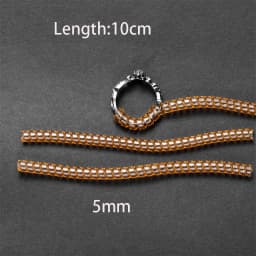 4Pcs/Lot Gold Spiral Based Ring Tools Spring Coil Ring Size Adjuster Guard Tightener Reducer Resizing Tool For Jewelry Making