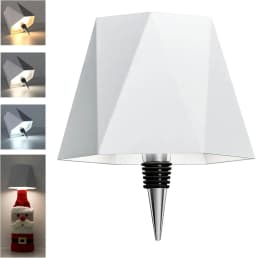 Wireless Wine Bottle Lamp Type-C Touch Control 3 Colors and Stepless Dimming LED Desk Light For Bar Cafe Atmosphere Night Light