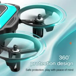 XD2 Mini Pocket toys Crash Resistant 2.4G Four Axis Aircraft 360 ° Rotating Rolling Remote Control Toy Mini Drone Birthday Gift