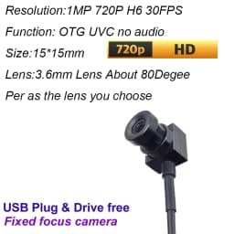 4K 8MP 4MP 1080P IMX179 Full HD WDR USB Camera Module MJPEG 30fps High Speed Mini CCTV Linux UVC Android Webcam Surveillance Cam