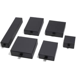 Drawer Style Jewelry Box Multiple-Use Jewelry Packaging Box for Necklace Bracelet Ring Exquisite Jewelry Packaging Box in Black