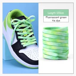 Tie Dye Shoelaces Gradient Colors Shoe Laces for Sports Shoes Boots Sneakers Skates Casual Shoes Flat Shoelace 120/140/160CM
