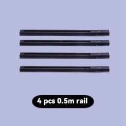 Track Light Rail Set 2 Wire Lighting Fixture 0.5M 1M Spot Led Track Lamp for Living Room Straight/L Shape Connectors Ceiling Box