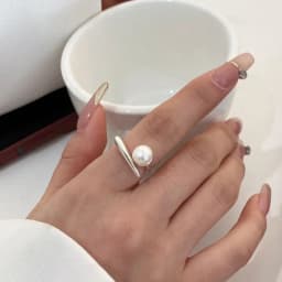 925 Sterling Silver Sanding Face Adjustable Rings For Women Ladies Elegant Luxury Quality Jewelry Accessories Jewellery