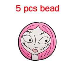 5pcs Silicone Cartoon Beads DIY Pacifier Chain Baby Oral Care Pacify Accessory Part
