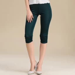 Summer women's silk double-sided knitting Capris bottoming pants mulberry silk casual pants slim pants 3101