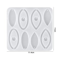 Earring Pendant Silicone Mold Epoxy Resin Mixed Style Jewelry Making Casting Molds DIY Charms Pendant Mould Creative Craft DIY