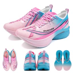 IRUNSVAN Shadow Wing 2.0 Marathon Sports Running Shoes Lightweight Athletic Nonskid Professional Full Palm Carbon Plate Sneaker