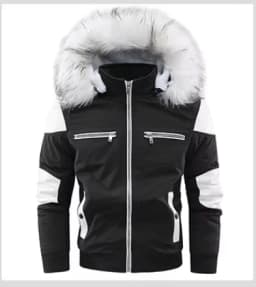 Hooded Down Parka Jackets Thick Male Warm Overcoat Fur Collar Outerwear Wool Liner Coat Winter New Men Warm Cotton Jacket Coats