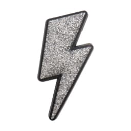 1-12Pcs PVC Flash Powder Star Numbers Shoe Charms Buckle Clog Silver Series Slipper Decoration Fit DIY Cool Backpack
