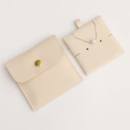 New Mini Jewelery Packaging Bags with Internal Card Necklace Ring Earrings Gift Storage Snap Button Envelope Organizer Pouch