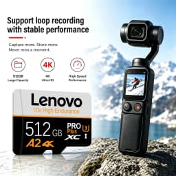 Lenovo SD Card Memory Card 1TB High Speed Flash Cards 4K Full HD Video Micro SD Card 128GB 256GB 512GB For Xiaomi Camera PC