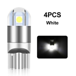 4x LED Clearance Light Bulb Lamp W5W T10 Canbus For Skoda Fabia MK1 MK2 MK3 Felicia Superb Octavia 1 2 3 A5 A7 Rapid Yeti Karoq