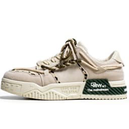 Men Skateboarding Shoes Canvas Thick Bottom Platform Shoes Comfortable Breathable Vulcanized Shoes Casual Sneakers Student Shoe