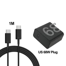 Original PD 68W Fast Charger For Samsung Xiaomi Oneplus Google Motorola Moto USB C Phone Adapter Plug Type C Charging Data Cable