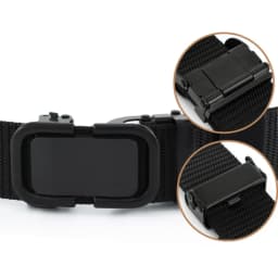 Men's Ratchet Belt Nylon Web Canvas Belt Golf Belt Automatic Buckle Waist Belt for Men Casual Work