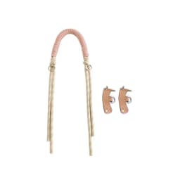 Bag Strap For longchamp Mini Bag Woven Strap Bag Transformation Bag Accessories short strap