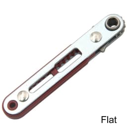 STONEGO Mini Double Headed Ratchet Wrench 1/4 Inch Drive Socket and Screwdriver Bit Driver Quick Release Ratchet Wrench
