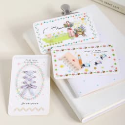 Journal GO 24pcs Thread Fluff Nook PET Stickers Lace Line Coil & Pen Decals for Journaling Scrapbooking Mobile Card DIY Crafts