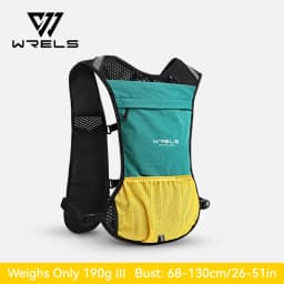 WRELS Hydration Backpack Water Bladder with Water Bladder Hydration Vest Backpack for Men Women for Marathon Trail Cycling Hikin